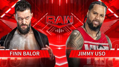 Wwe K Finn Balor Vs Jimmy Uso One On One Match Youtube