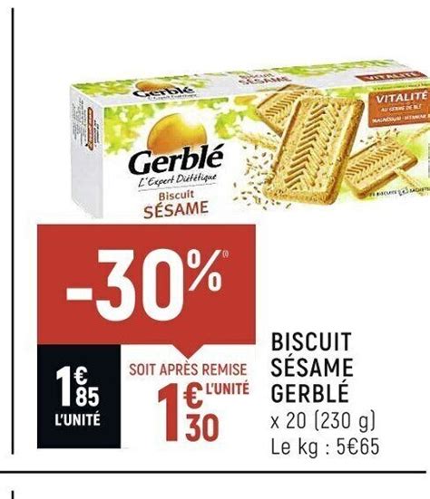 Promo Biscuit S Same Gerbl Chez Spar