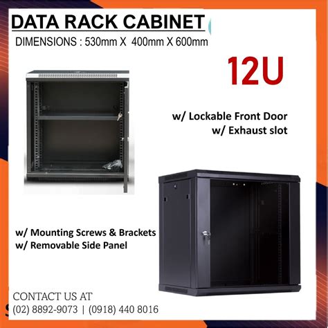 12U Data Rack | Server Rack | Network Rack | Data Cabinet | Data Server ...