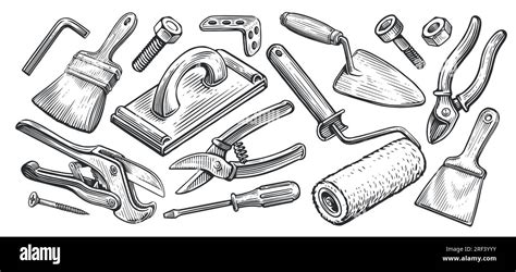 Conjunto De Herramientas Suministros De Construcción O Reparación
