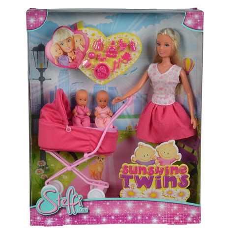 Simba Toys Steffi Love Sunshine Twins Pink