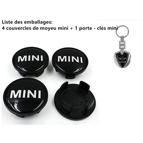 Lot De Centre De Roue Cache Moyeu Remplacement Pour Mini Mm C