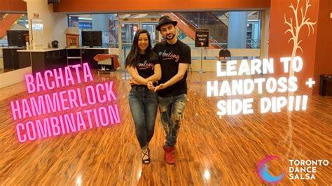 Bachata Dance Hammerlock Combination Beginner Intermediate Youtube