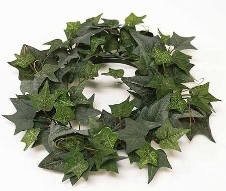 Artificial Silk Ivy Candle Ring Artificial Greenery Floral Supplies