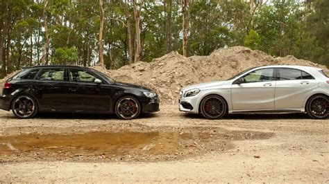 Audi Rs3 Vs Mercedes Amg A45 Comparison Dynamic Test Drive