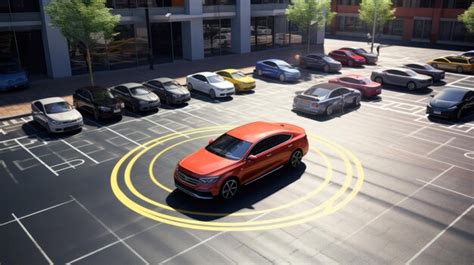 Premium Photo Intelligent Parking Assist System Showcased In Action