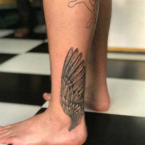 Hermes Wing Tattoo Feet