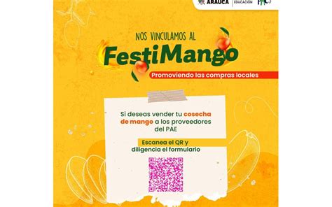 La Gobernaci N De Arauca Se Vincula Al Festimango Promoviendo Las