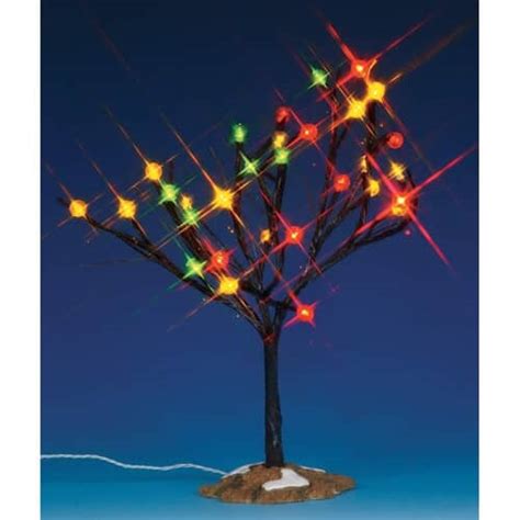 Lemax Christmas Village Lighted Winter Maple Large Battery Operated