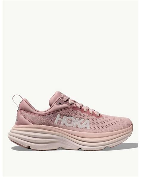 Hoka One One Bondi 8 In Pink Lyst