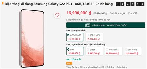 Giá Galaxy S22 Plus Fullbox Giảm Gần Chục Triệu Rẻ Hơn Cả Iphone 13 ‘chặt đẹp’ Xiaomi 12 Pro