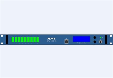 Оптический усилитель EDFA 1550 нм 23 дБм — каталог ЛанАрт