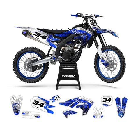 Tld Dvs Yamaha Yzf Decal Sticker Graphic Kit