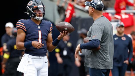 Bears Oc Luke Getsy Justin Fields ‘light Years’ Ahead This Offseason