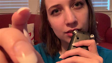 ASMR Cozy Whispers Tascam Tapping Breathy Whispers Hand