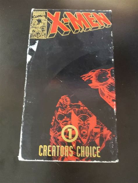 X Men Creators Choice 1 Night Of The Sentinels 1993 Vhs Marvel Stan