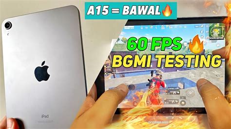 Ipad Mini 6 Bgmi Testing 60 Fps Gameplay Ipad Mini 6 Bgmi Test Ipad