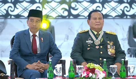 Prabowo After Receiving General Rank Thank You President Jokowi Vuons