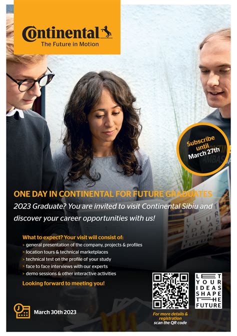 One Day In Continental For Future Graduates Facultatea De Inginerie