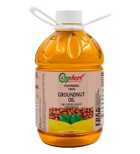 5 Litre Cold Pressed Virgin Groundnut Oil At Rs 1450bottle Cold