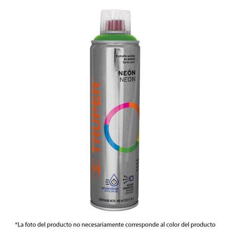 PAF RS Pintura Esmalte acrílico en aerosol fluorescente rosa TRUPER