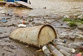 Free picture: rusty, barrel, floating, water