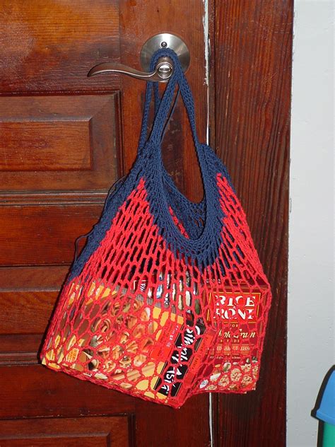 String Shopping Bag Crocheted Cotton Shopping Bag Sarah Flickr