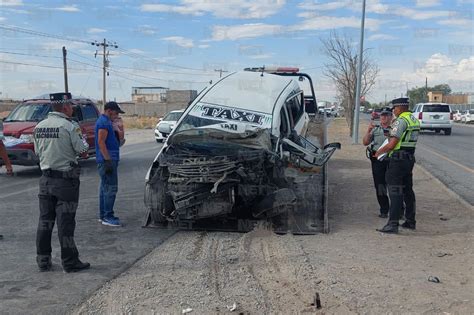 Taxi Invade Carril Y Choca De Frente A Jetta Fallece Conductor