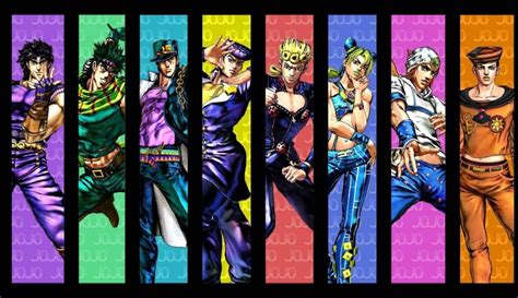 JoJo's Bizarre Adventures - All Jojo Parts Ranked - RehnWriter