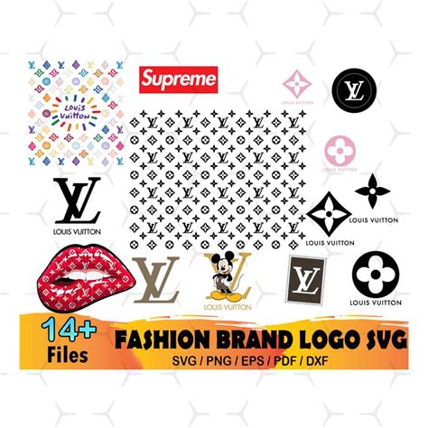 Louis Vuitton Bundle Svg Lv Lips Svg Lv Pattern Lv Mic Inspire