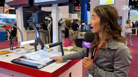 Infocomm Qomo Shows Centercam K Flatbed Document Camera