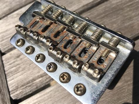 Fender Official Road Worn Player Stratocaster Bridgeplate Reverb