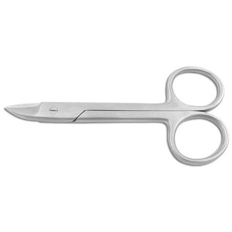 Almedic Crown And Collar Scissors Curved Each Dental Brands