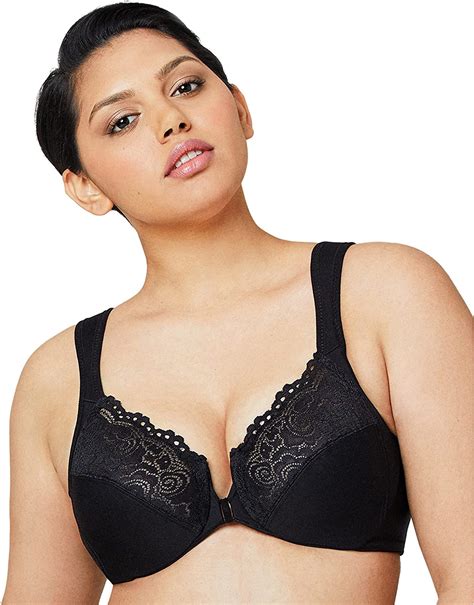 Glamorise Women S Plus Size Wonderwire Front Closure Bra Underwire 1245 At Amazon Women’s