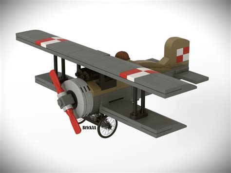 Lego Moc Ww1 Airplane By Brickaa Rebrickable Build With Lego