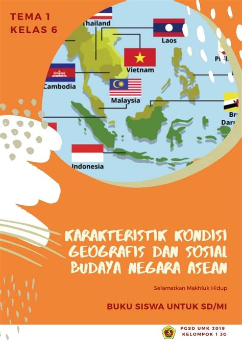 Materi Ips Kelas Vi Tema 7 Subtema 1 Peran Indonesia Di Asean Dalam