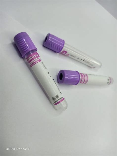 K Edta Non Vacuum Blood Collection Tube At Best Price In Delhi Id