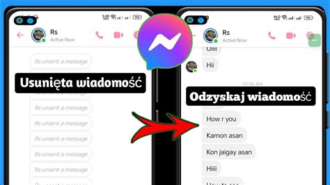 Jak odzyskać usunięte wiadomości na Messengerze 2024 zobacz usunięte