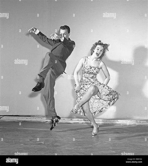 1950s swing dancing hi-res stock photography and images - Alamy