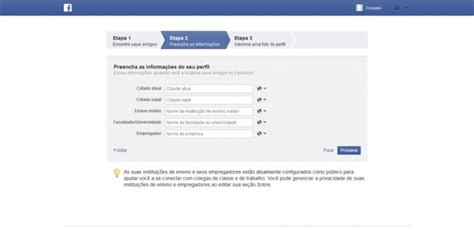 Como Criar Conta No Facebook Passo A Passo Confira