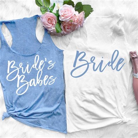 Bachelorette Party Shirts Bridesmaid Shirt Brides Babes Etsy