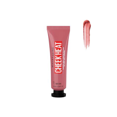 Maybelline Cheek Heat Sheer Gel Cream Blush Nude Burn Ml Egypt