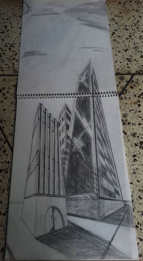 3 point perspective buildings... by adityajoshi on DeviantArt