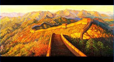 Watching Over The Great Wall With A Paintbrush Tian Fengyins Tireless