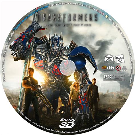 Transformers Age Of Extinction Blu Ray Cover