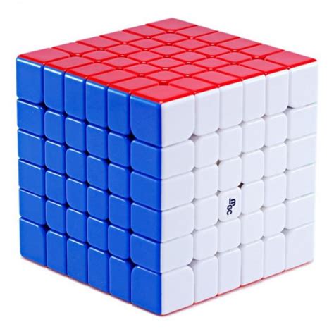 6x6 6 Rubiks Cube Sticker less High Speed Extra Smooth Puzzle - Buyon.pk