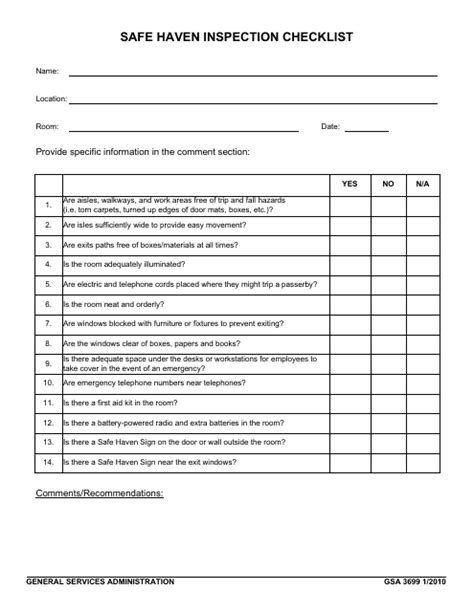 Gsa Form 3699 Fill Out Sign Online And Download Fillable Pdf