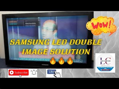 Samsung Led Tv Double Image Problem Solution With Tape Method