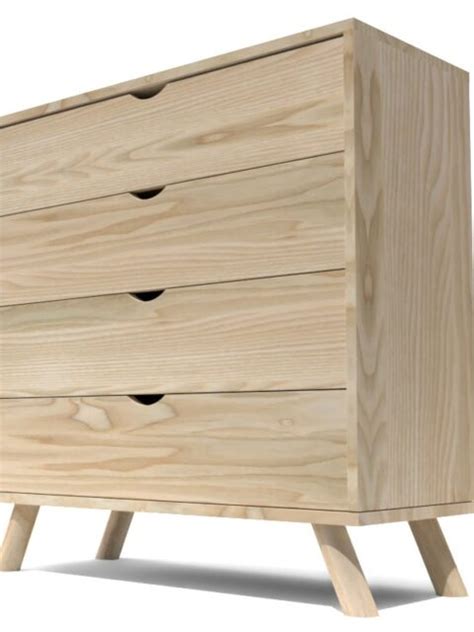 Commode Bois Massif Kipli Marques De France