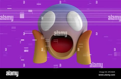 The scream emoji Stock Videos & Footage - HD and 4K Video Clips - Alamy